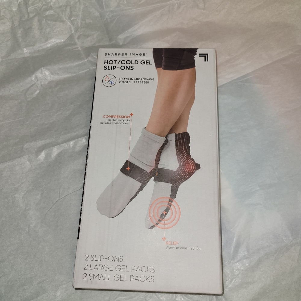 The sharper image gel slip ons